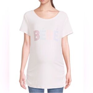 NWT - Maternity BÉBÉ Graphic Tee.